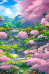 风景插画