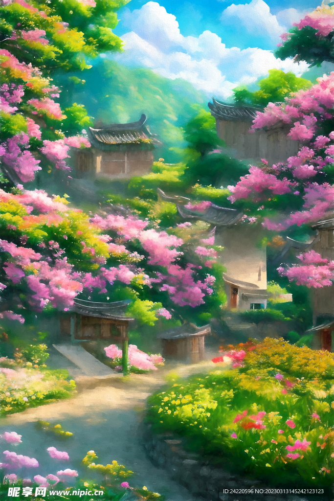 风景插画