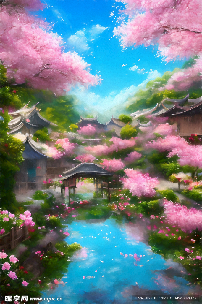 风景插画