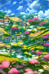 风景插画