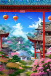 风景插画