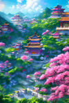 风景插画