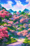 风景插画