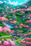 风景插画