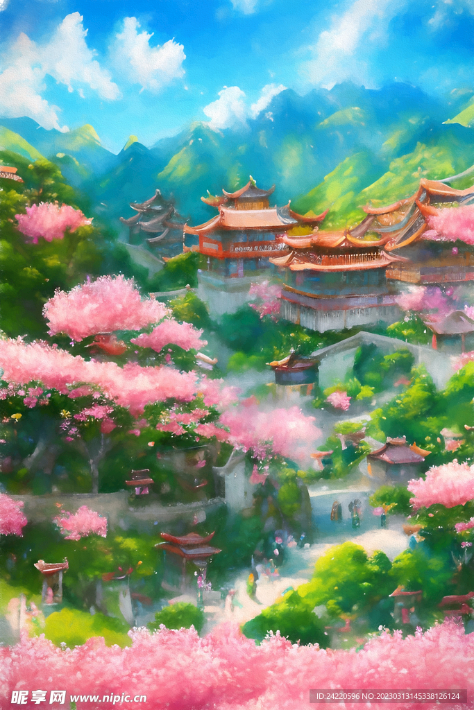 风景插画