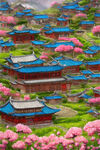 风景插画