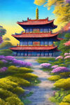 风景插画