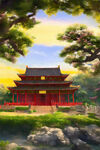风景插画