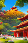 风景插画
