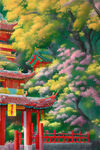 风景插画