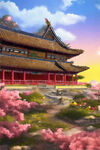 风景插画