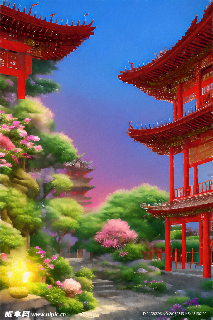风景插画