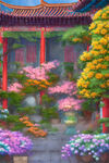 风景插画
