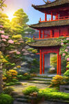 风景插画