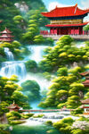 风景插画