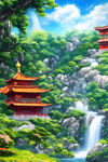 风景插画