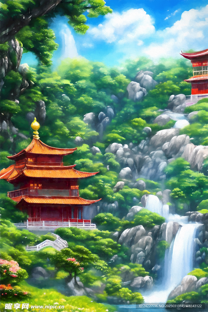 风景插画