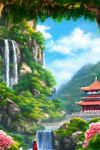 风景插画