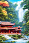 风景插画