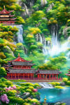 风景插画