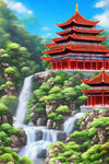 风景插画