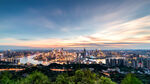 成都 桥 城市 江景
