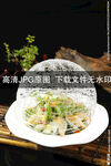 黄瓜拌油条