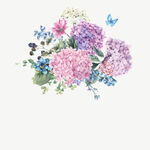 水彩花卉