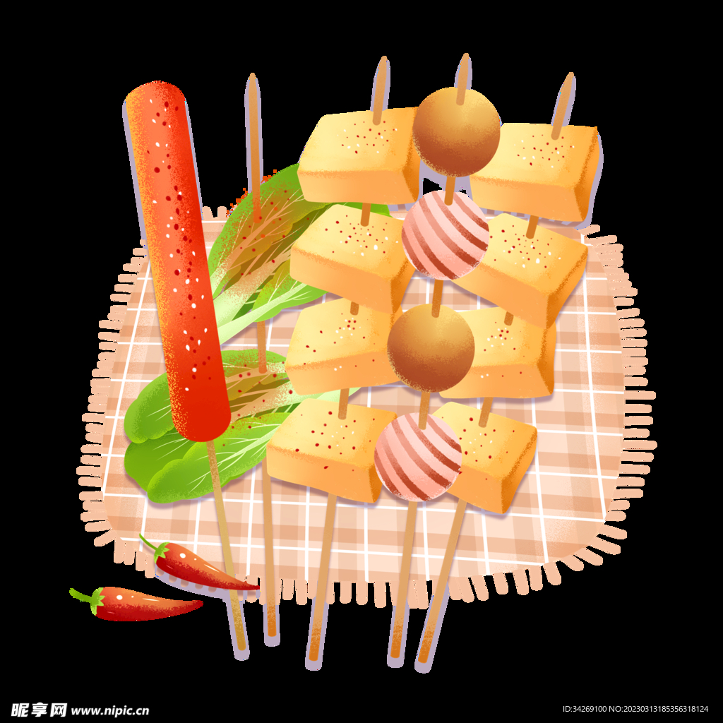 麻辣串串