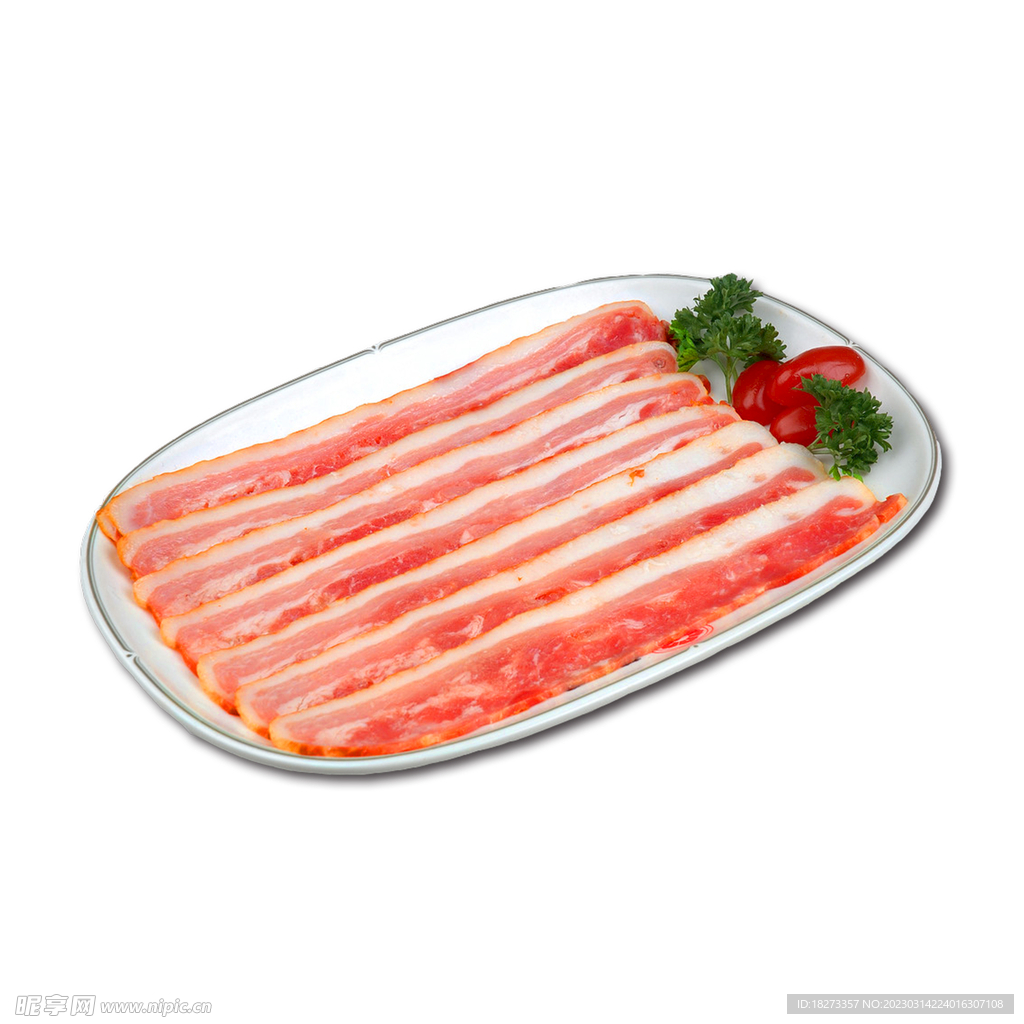 Smoked Picnic Bacon 烟熏前腿培根 (250gm)