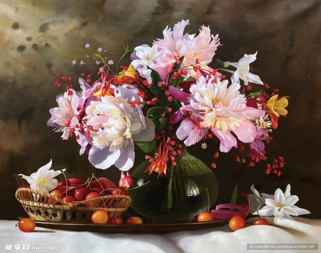 画中花