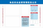卫生公示牌