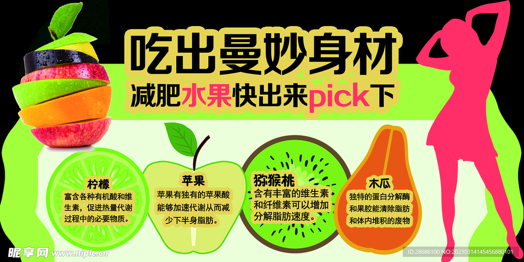吃出曼妙身材吊牌