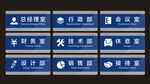 办公室门牌