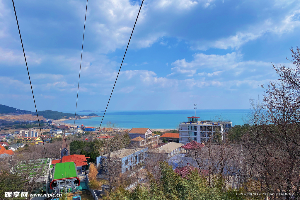 青岛崂山仰口景区图片