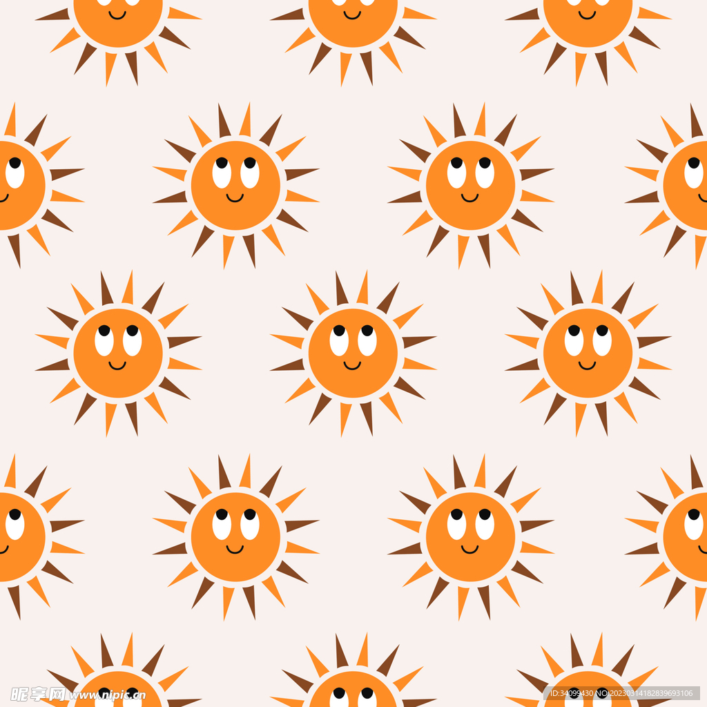 太阳图案