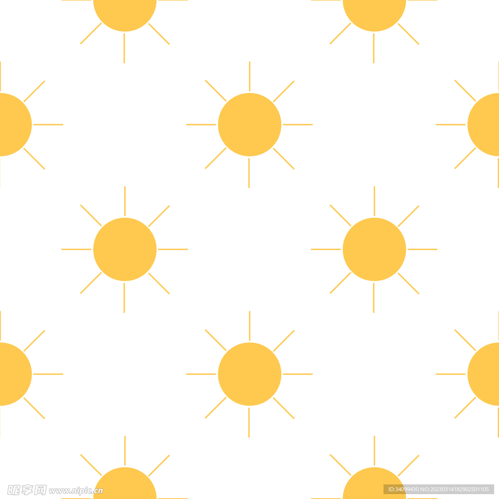 太阳图案