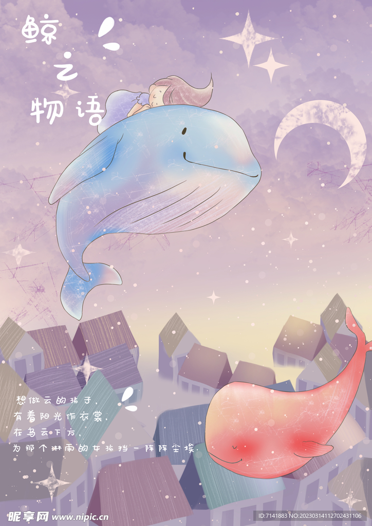 鲸鱼插画