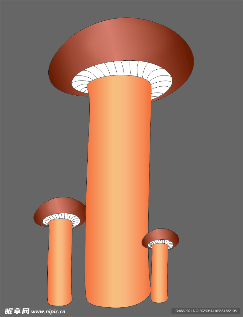 香菇造型