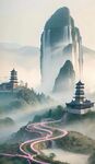 山水画