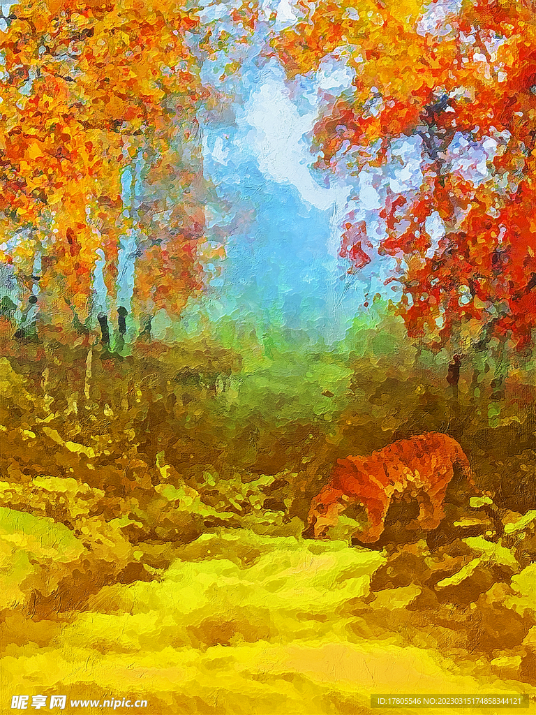 风景油画 餐厅 酒店 装饰画 