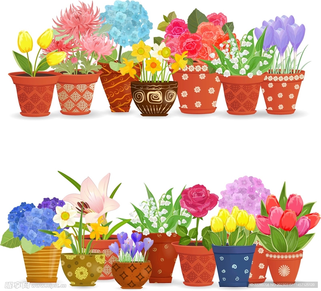 春天来了 你的小盆栽种起来了吗？|插画|创作习作|未来与怪 - 原创作品 - 站酷 (ZCOOL)