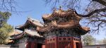 北京万寿寺中式古建筑