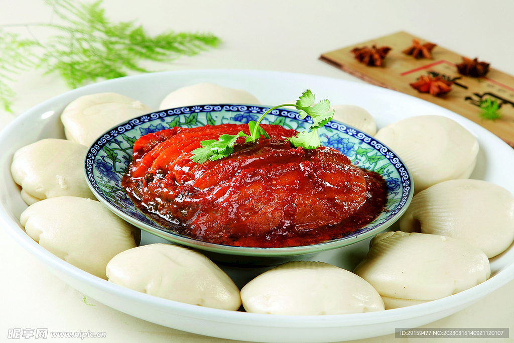 夹饼扣肉