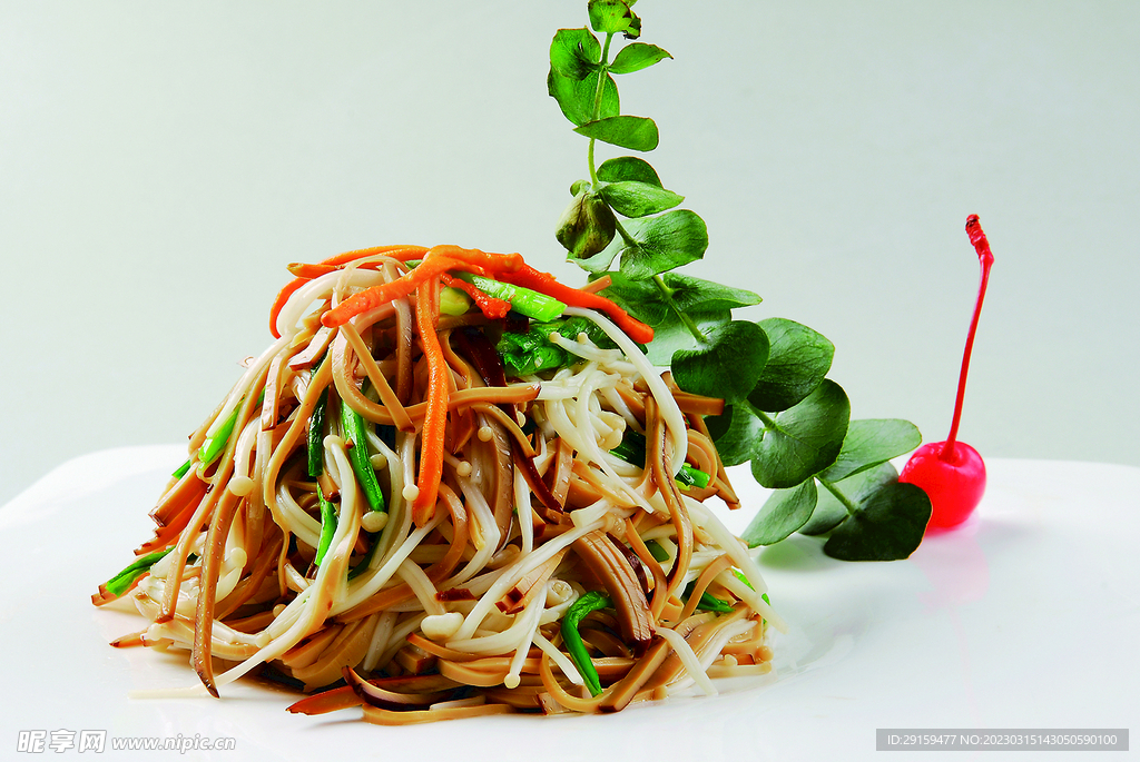金针豆干 