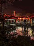 餐馆夜景