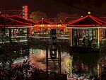 餐馆夜景