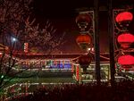 餐馆夜景