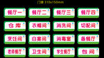 幼儿园餐厅门牌
