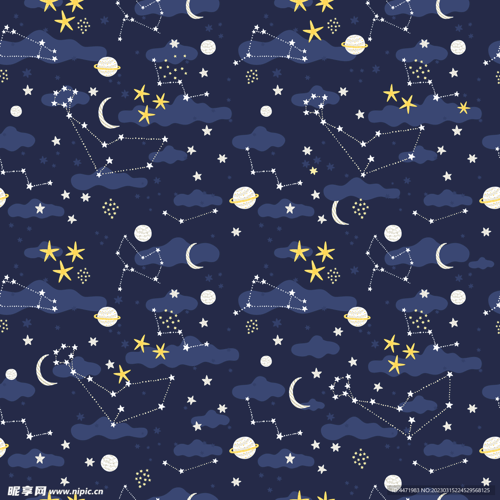 星星宇宙背景